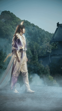 天马过处风云起，枪声落时胜负分，新的一年，敖瑞鹏携手和平精英带来超绝神君造型，简