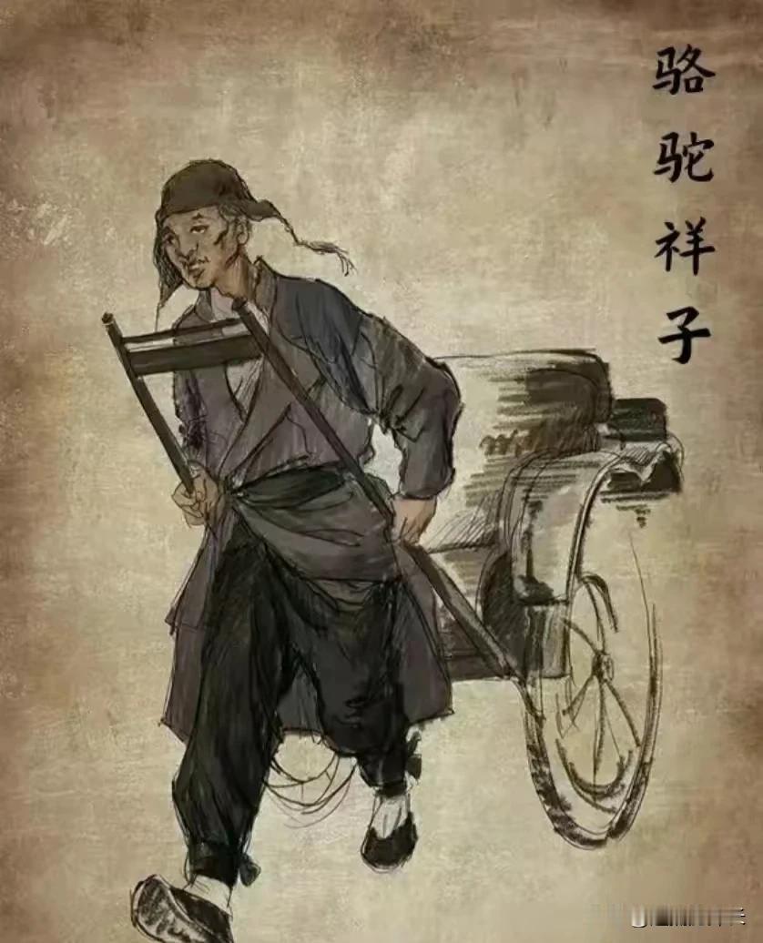 再看《骆驼祥子》：第一遍看，我一直想不明白祥子开局这么拼命能干的人，为什么结局这