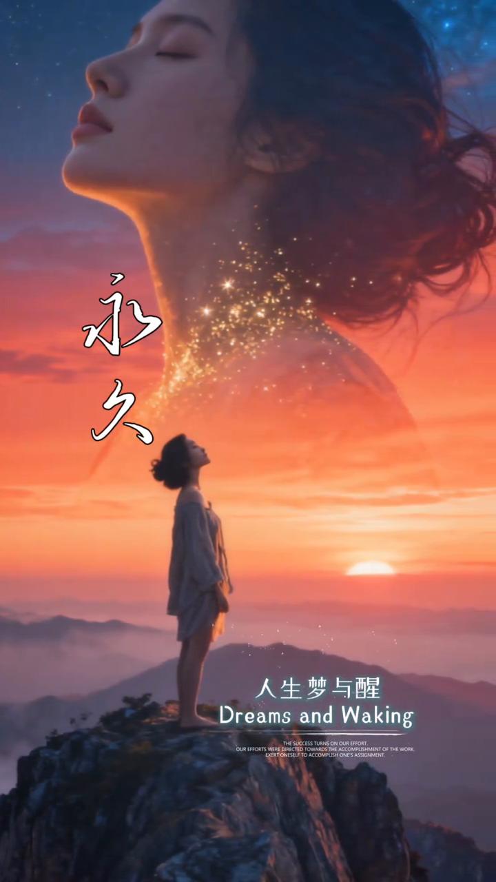 人生梦与醒。
人生如梦，梦醒时皆是多匆匆。这一段情深，梦醒时皆是多匆匆。