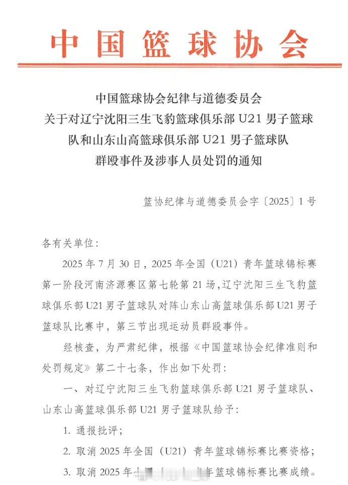 辽鲁U21冲突四人停赛3年 U21群殴冲突事件处罚罚单来了！！！一、对辽宁沈阳三