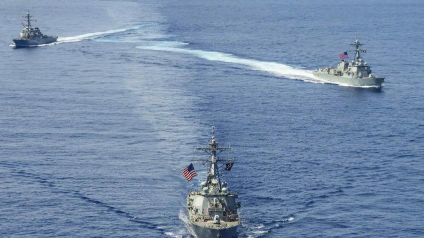 全球海上博弈白热化的当下，一向自诩天下第一的美国海军，如今彻底陷入了进退两难的尴