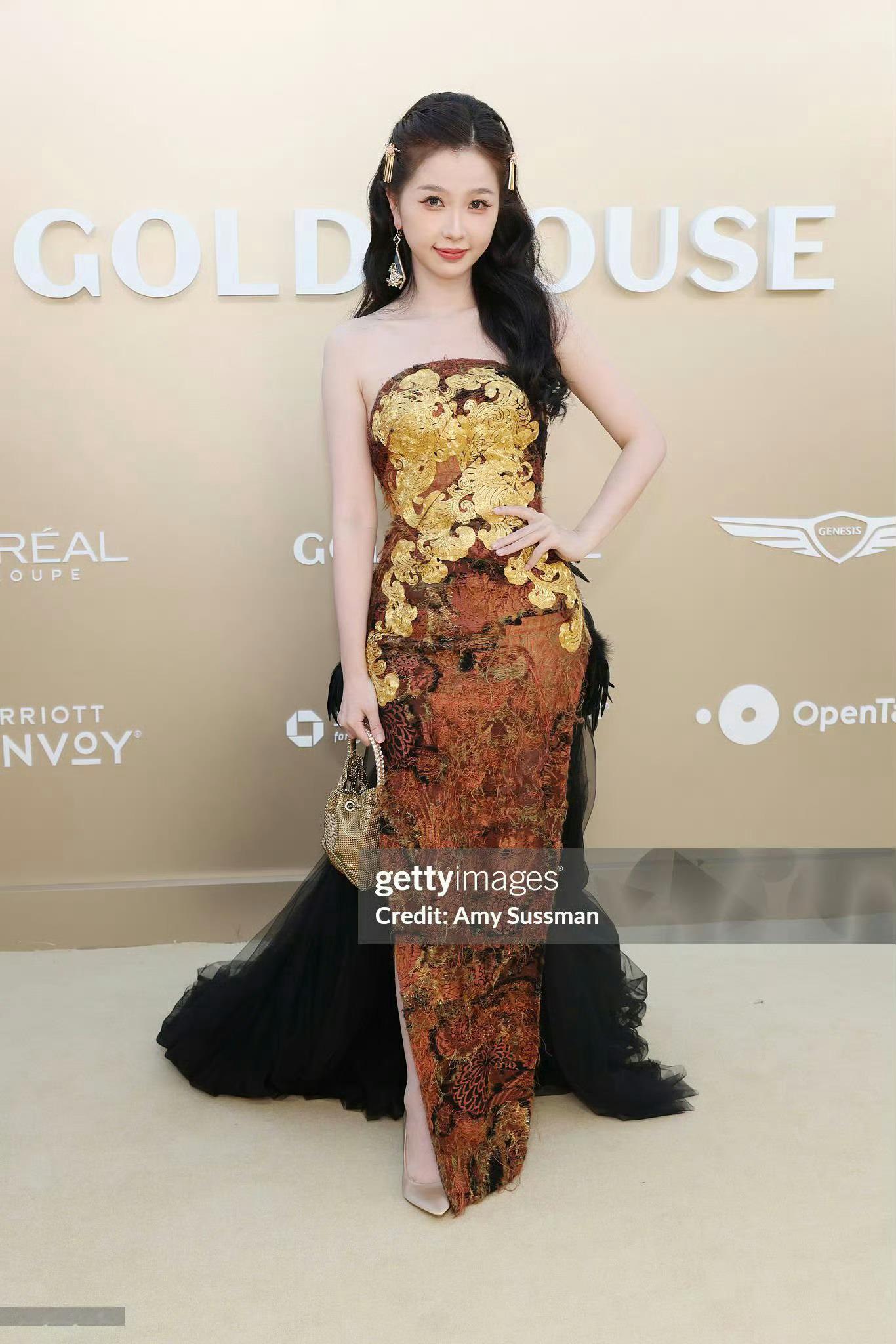 虞书欣Gold Gala红毯G社生图来了 