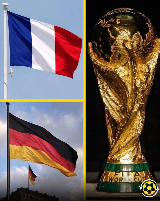 法国和德国正在准备联合申办2038年或2042年FIFA世界杯。🏆🇫🇷🇩