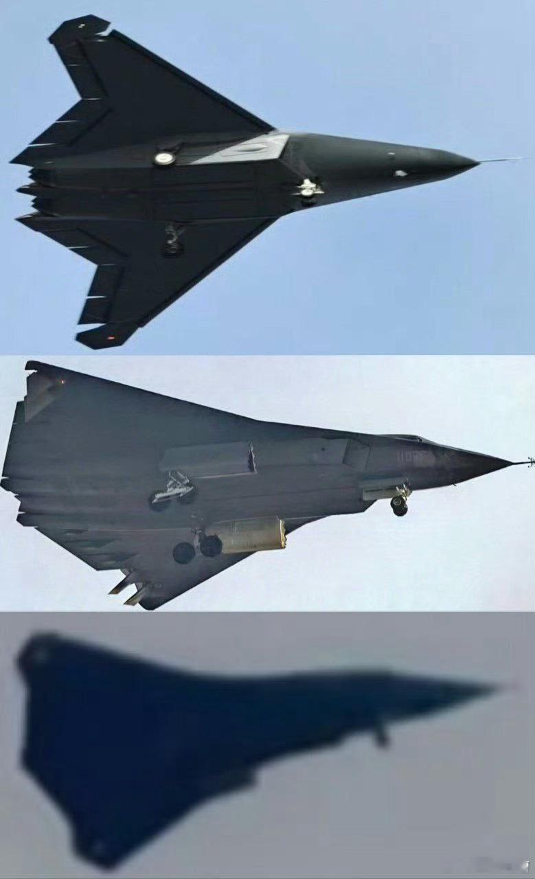疑似东大的第三款六代机试飞成功，六代机一次性整三款，有些国家真是睡不着觉了。这款