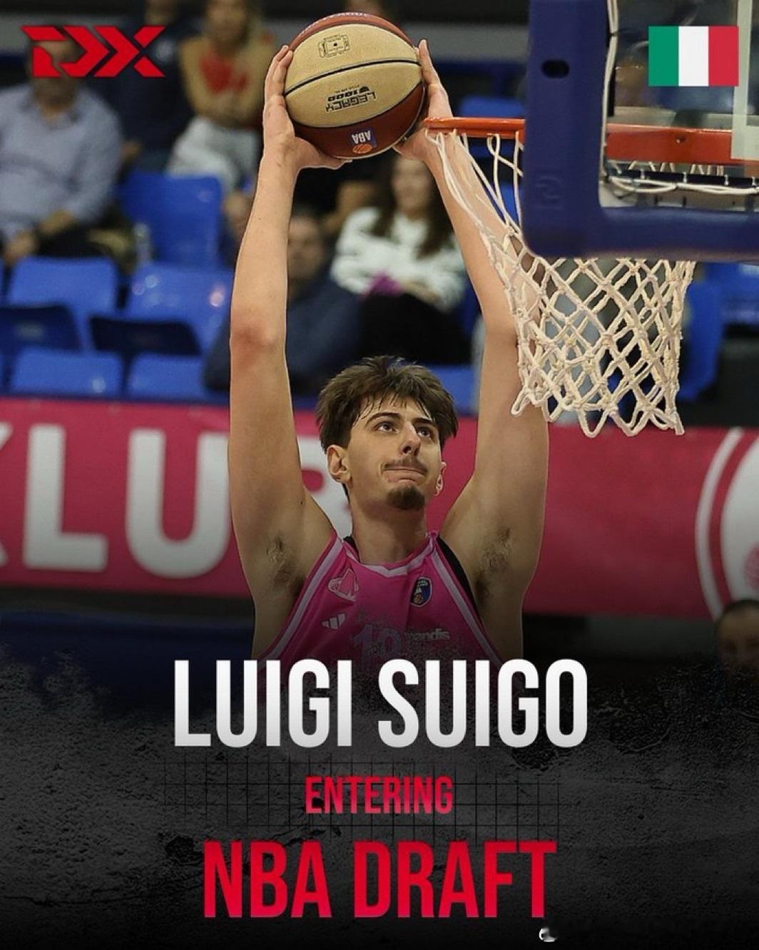 据DraftExpress报道，路易吉·苏伊戈(Luigi Suigo)将参加2