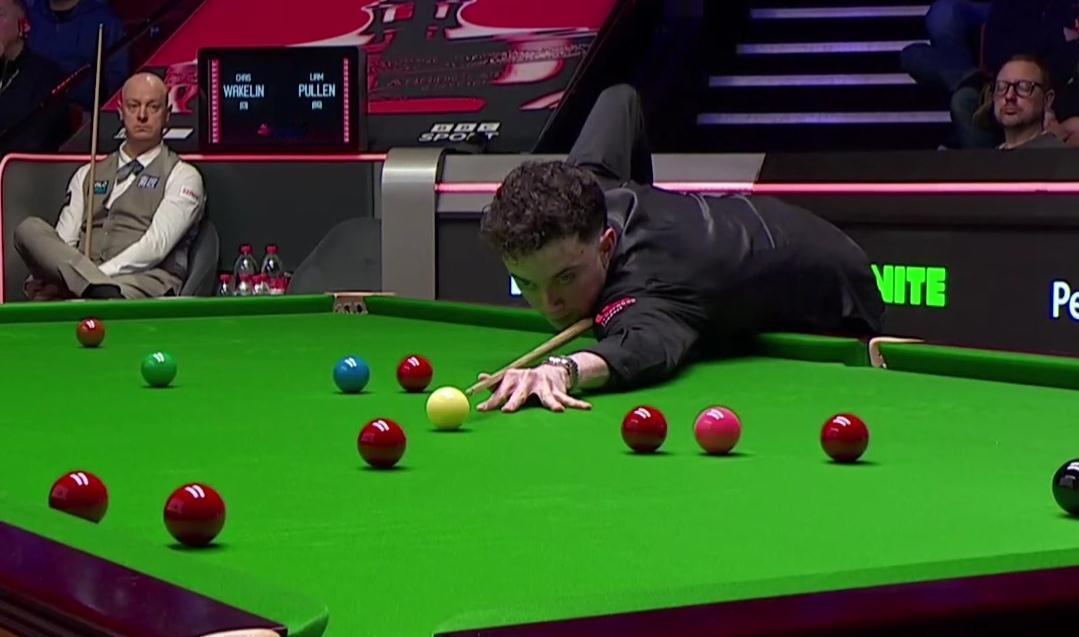 斯诺克世锦赛首轮韦克林10-6战胜利亚姆普伦晋级16强
​
​        北