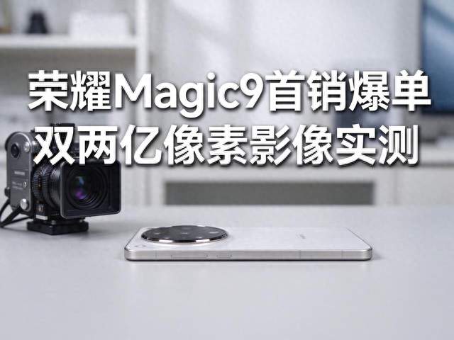 荣耀Magic9首销3小时售罄：双两亿像素加阿莱电影感，旗舰销冠