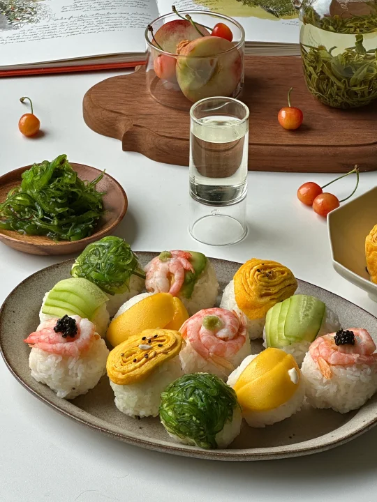 🍃夏日清爽手鞠寿司🍣