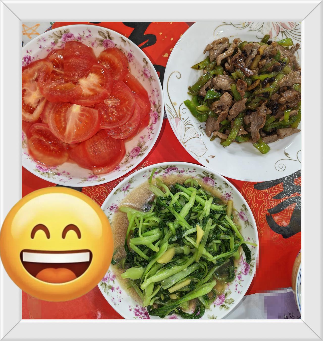 五一节晚餐，简简单单！