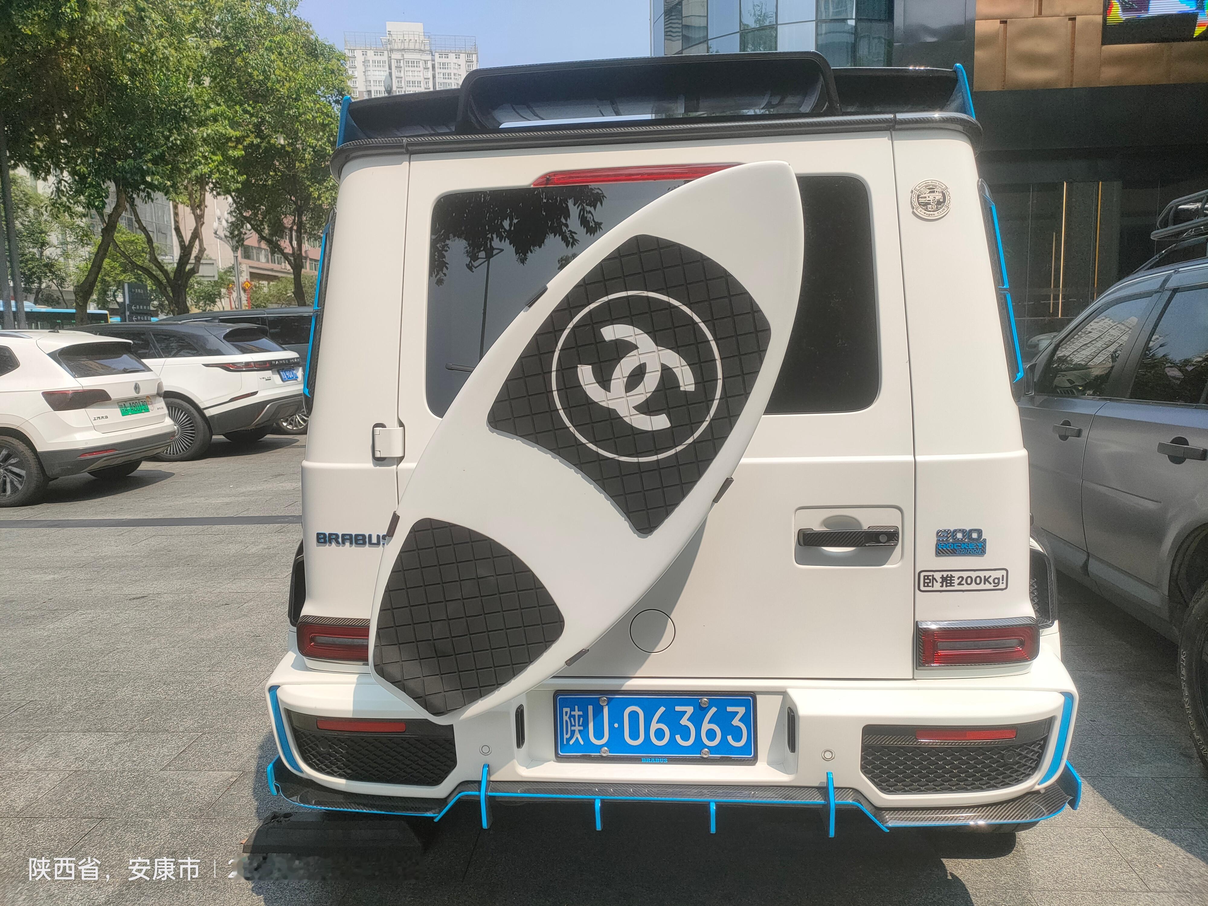 汽车汽车街拍我与汽车的日常奔驰g 奔驰G63 安康·江华城购物中心