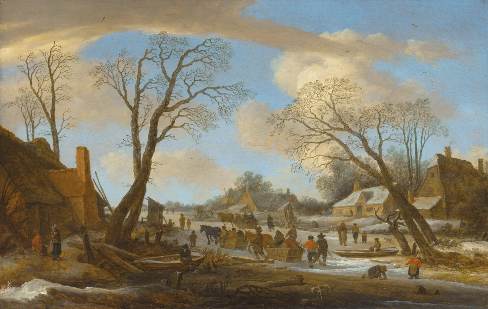 后印象派画家 艺术欣赏 印象派风景 名画 每日分享一幅名画作品 大师油...