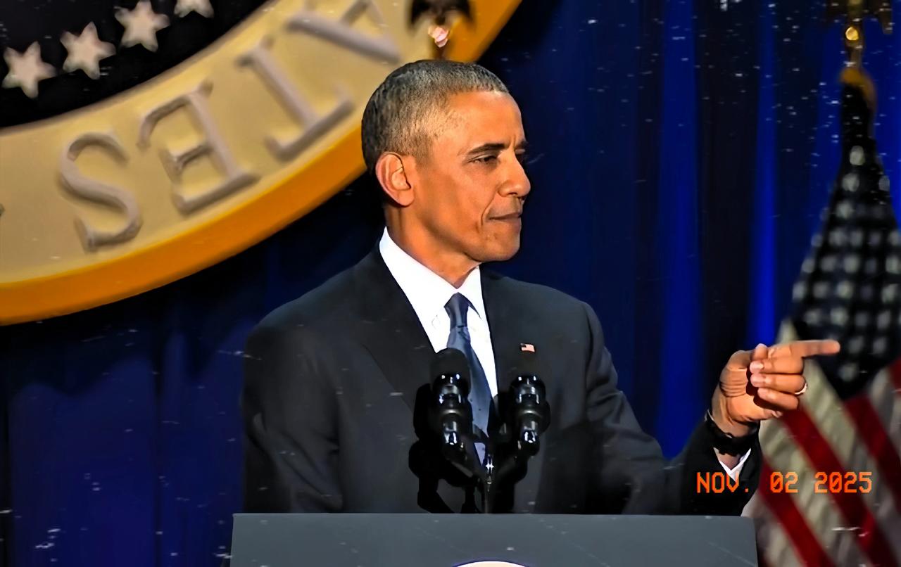 敌人果然能够看透敌人，
美国前总统奥巴马在11月1号一针见血的指出 : 我们每天