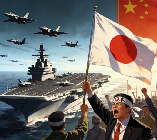 日本如果必须选一个对手，敢对谁动手？面对美国，军事胜算不足10%，不敢轻举妄动；