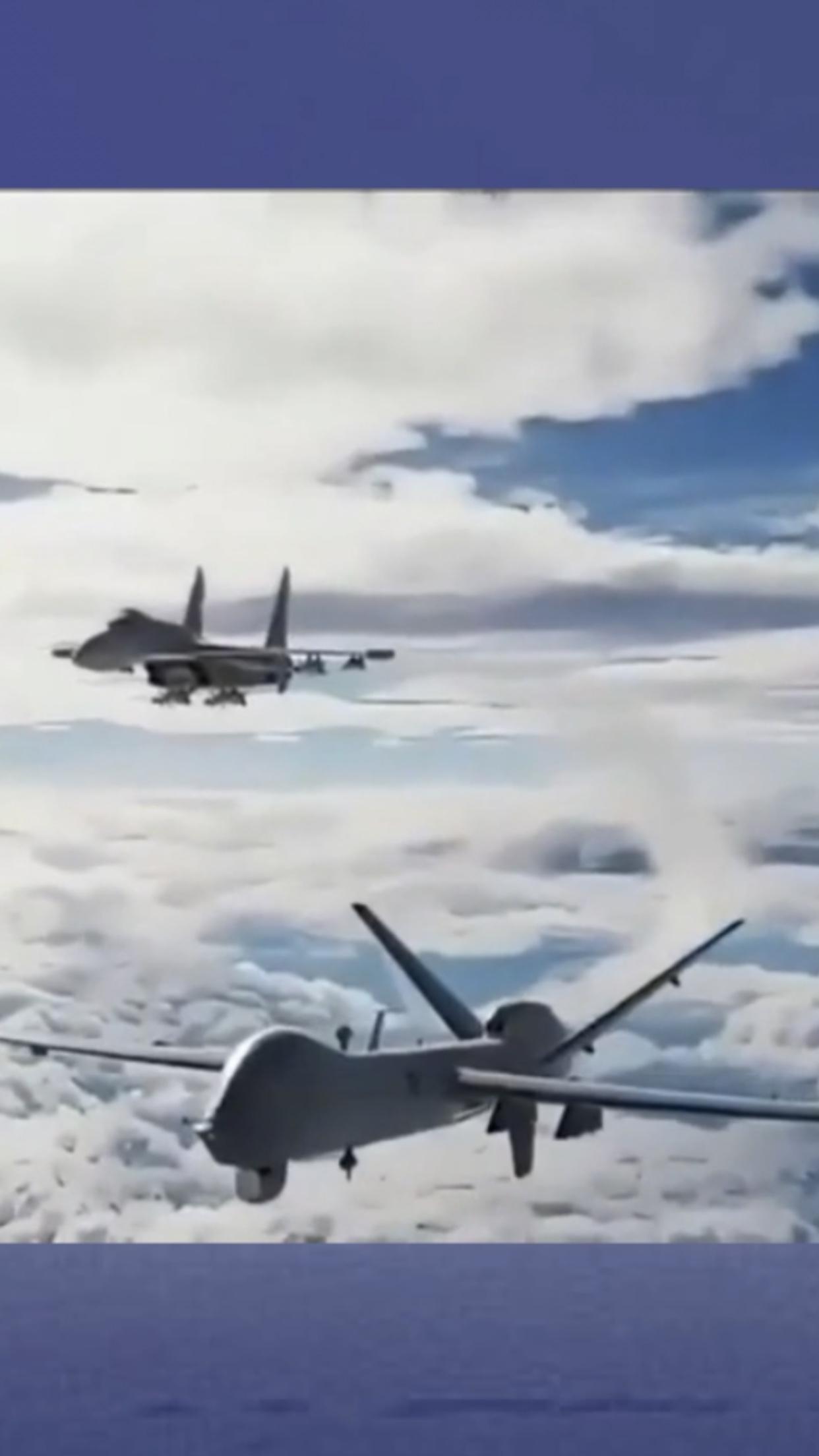 - 60R“海鹰”直升机从“尼米兹”号起飞后坠入南海，机上3人获救；不到一小时，