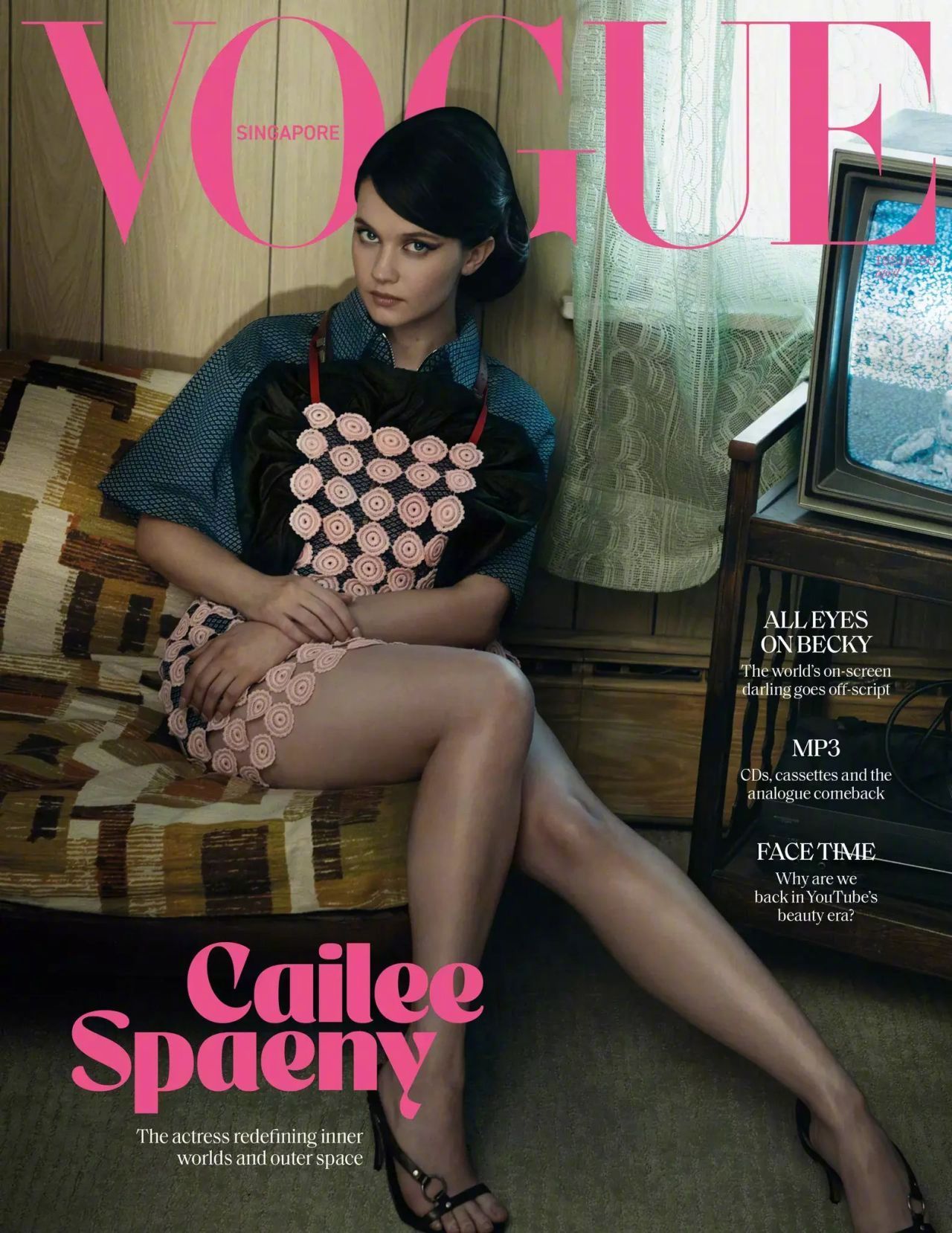Vogue Singapore April 2026  新加坡四月刊封面女演员C