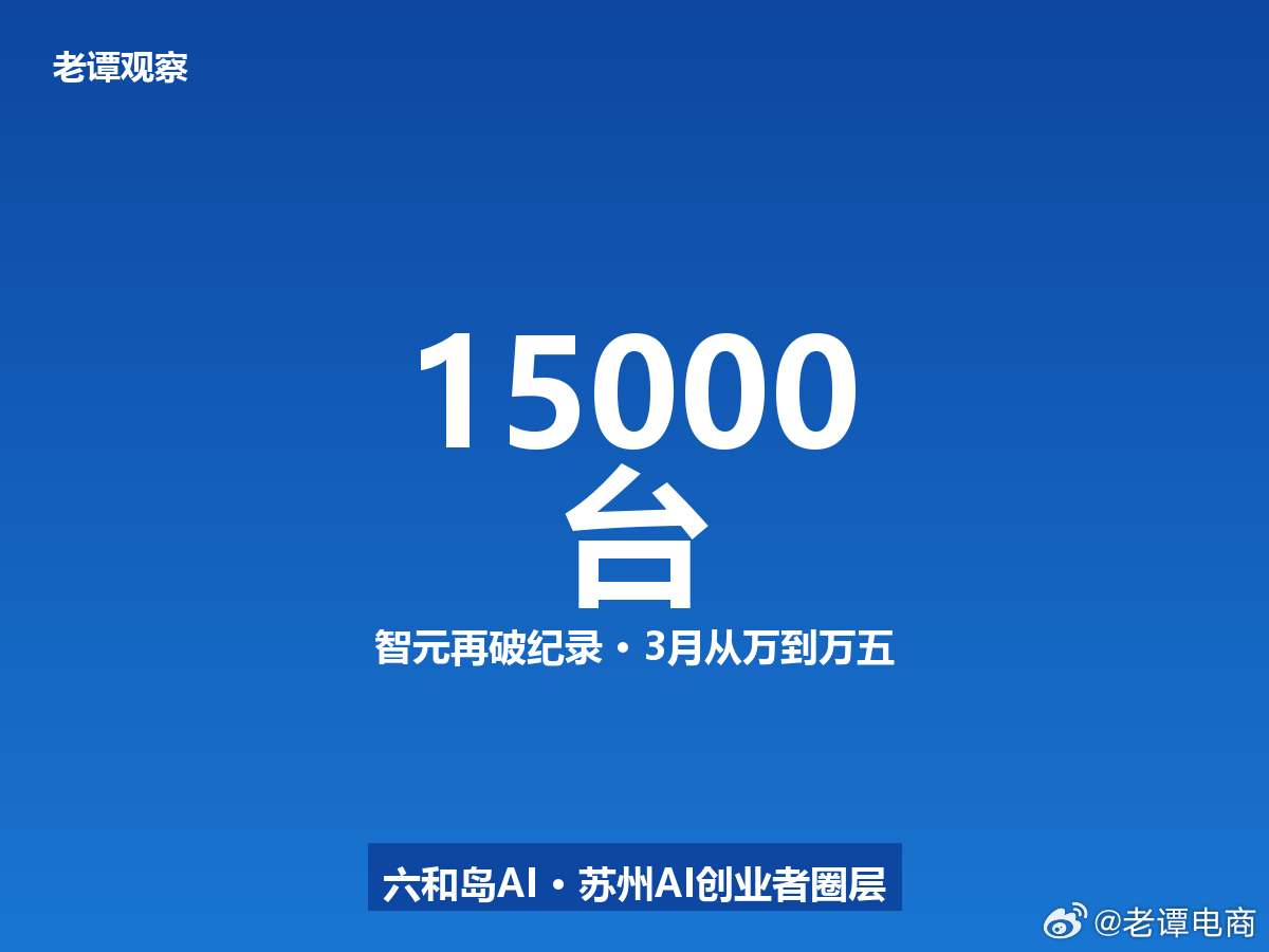 3个月再破纪录！智元15000台机器人下线说实话这速度疯了：智元第15000台具