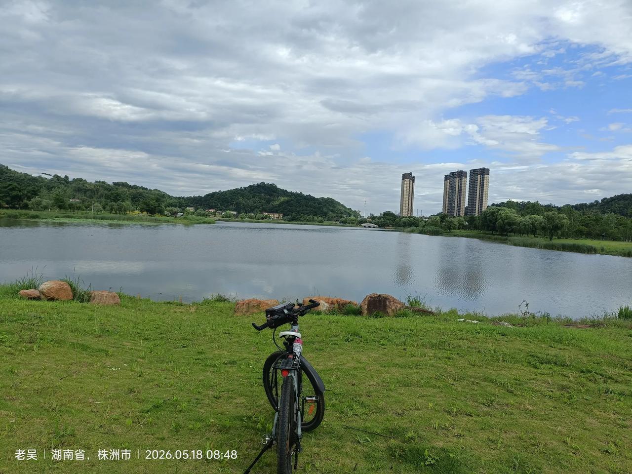 到株洲了,株洲有什么好玩的地方?骑车看风景.醉美明照湖