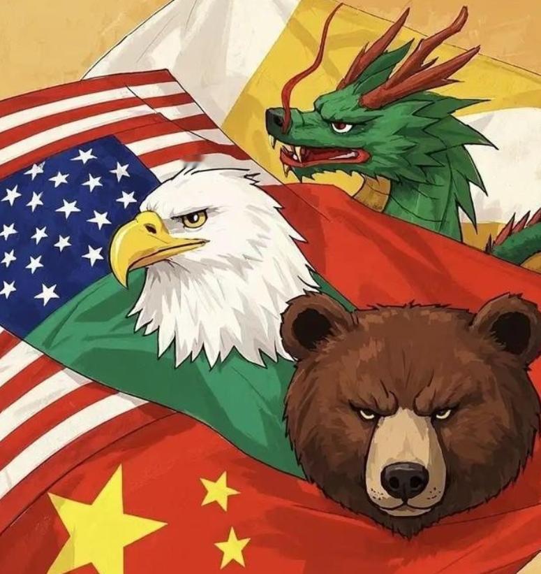 美俄为啥不联手针对中国？说白了，不是不愿，是根本不能。

很多人觉得大国博弈就是