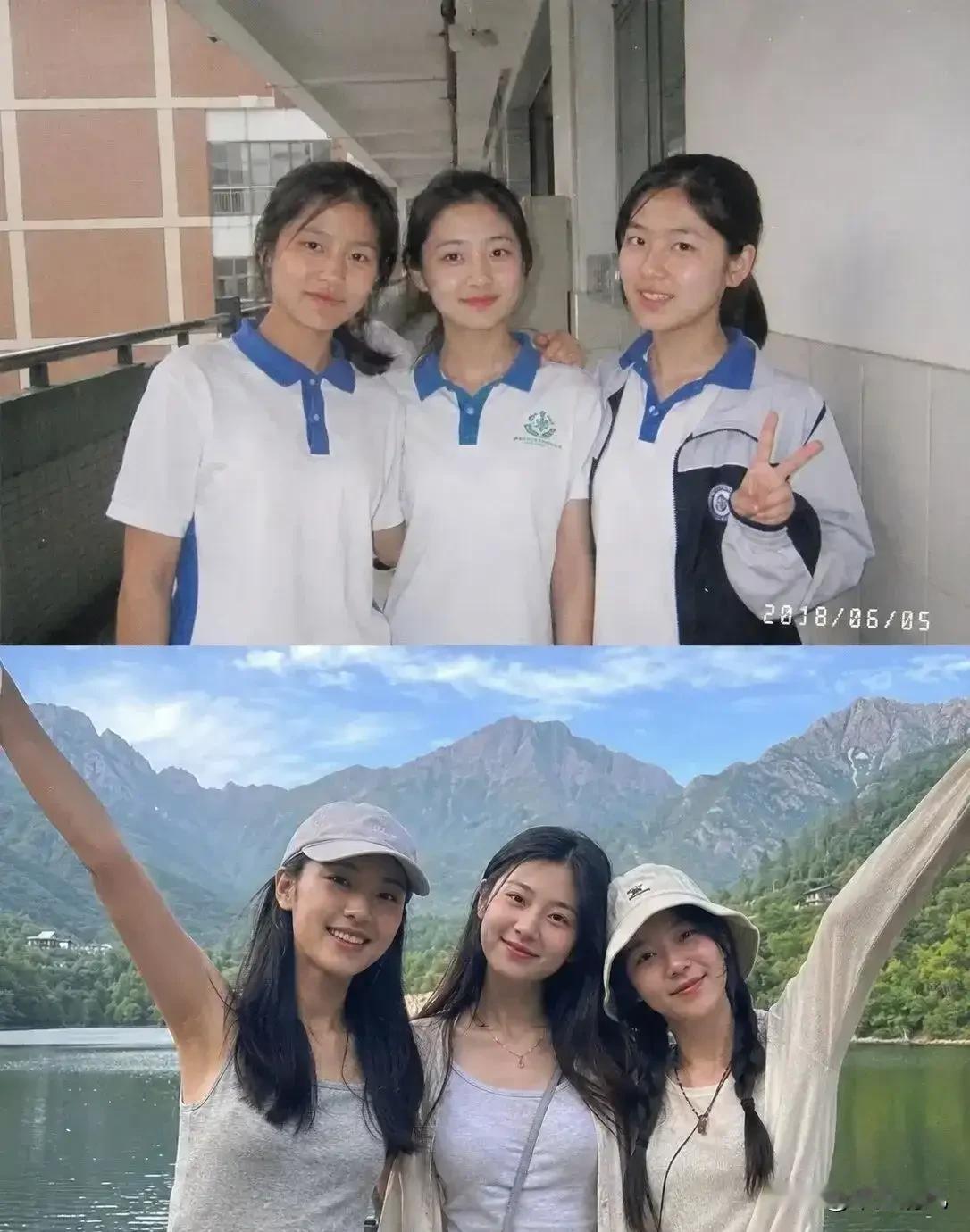 C位底子好，长开了，就是好看。