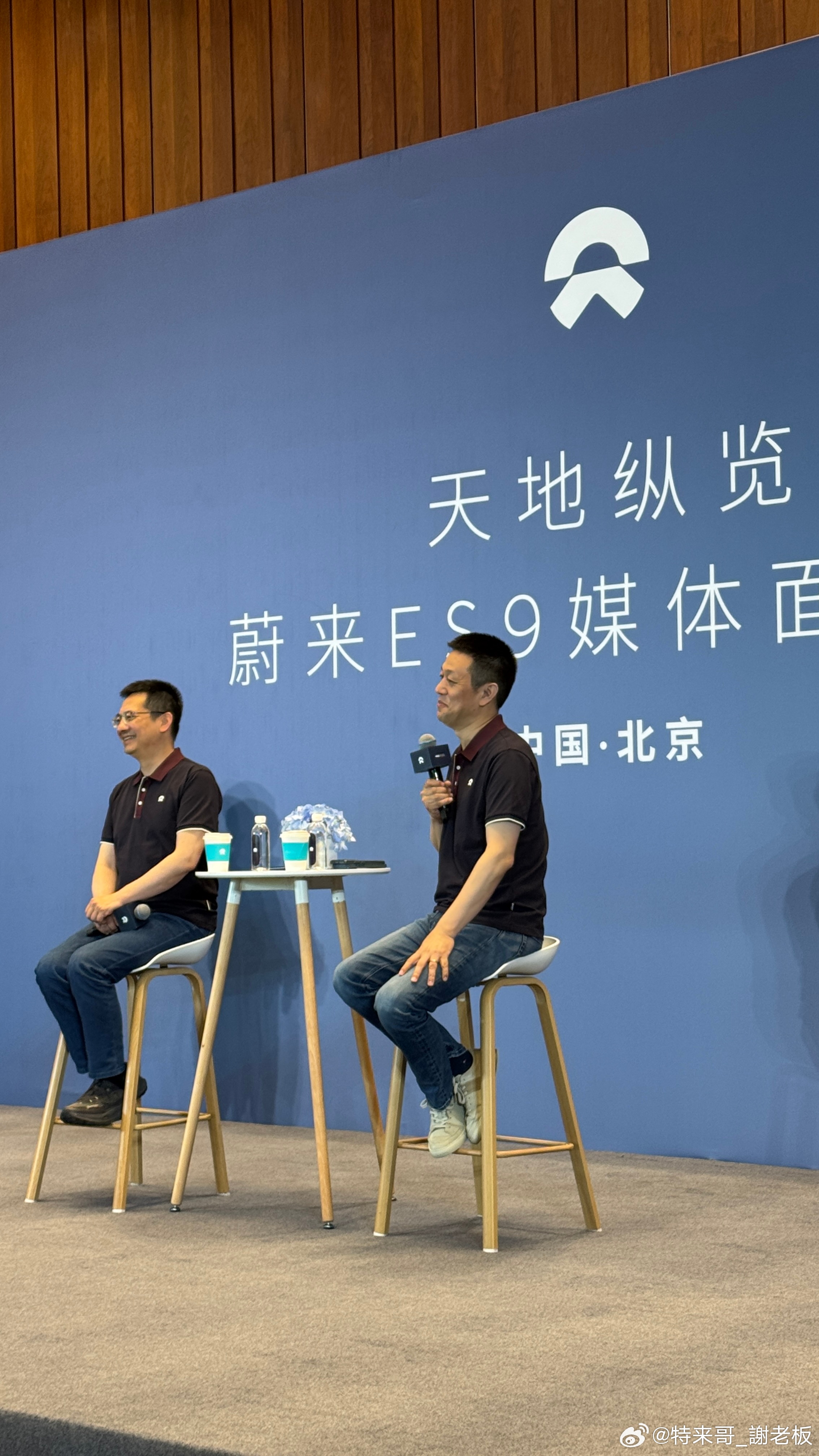 蔚来李斌：做大车毛利高，各品牌都在做。但蔚来会在同尺寸的大车通过轻量化技术创新和