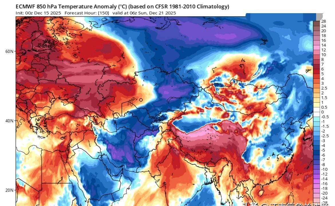 近期的天气变化展现出“东冷西暖”的格局，特别是在中东部地区，暖空气频繁扰动，而北