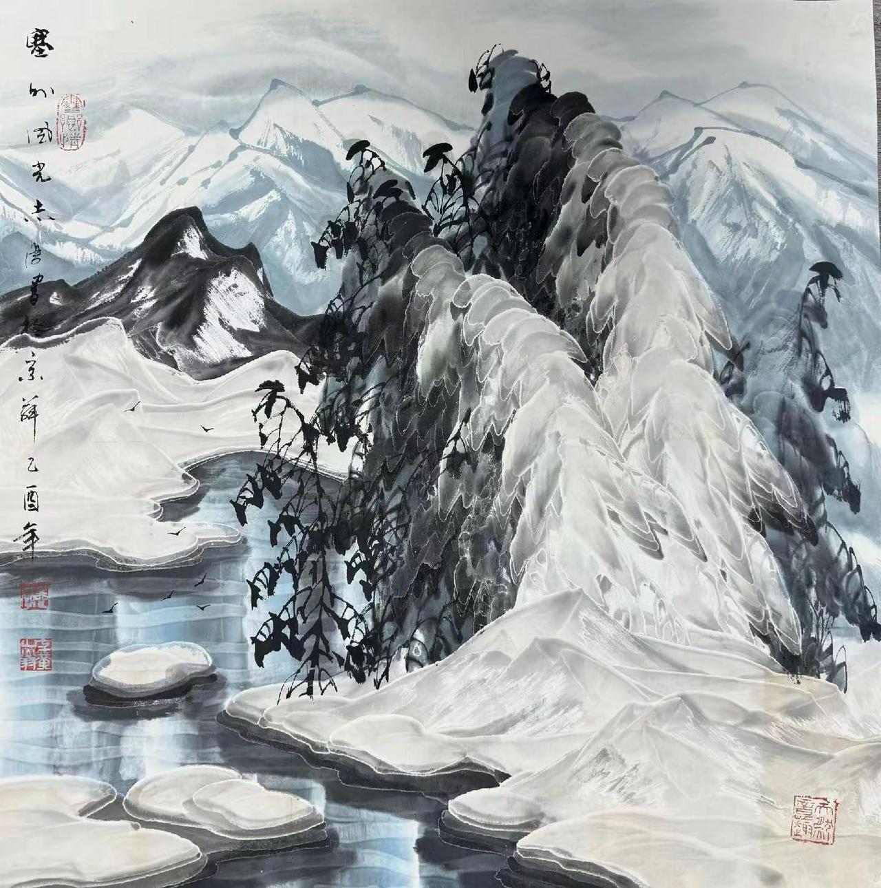 于志学老师冰雪山水欣赏！！！！