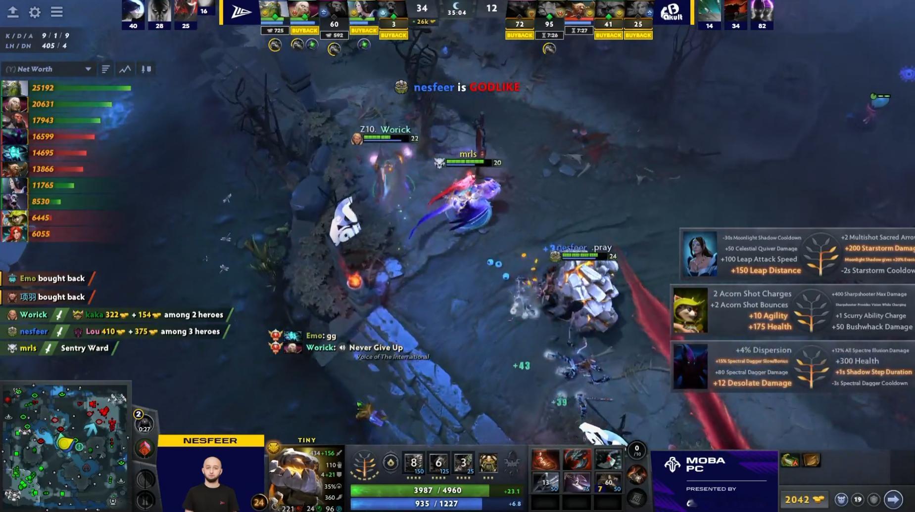 DOTA2 线下赛未来运动会阿斯坦纳站C组瑞士轮第一轮YB对阵Z10战队BO3第