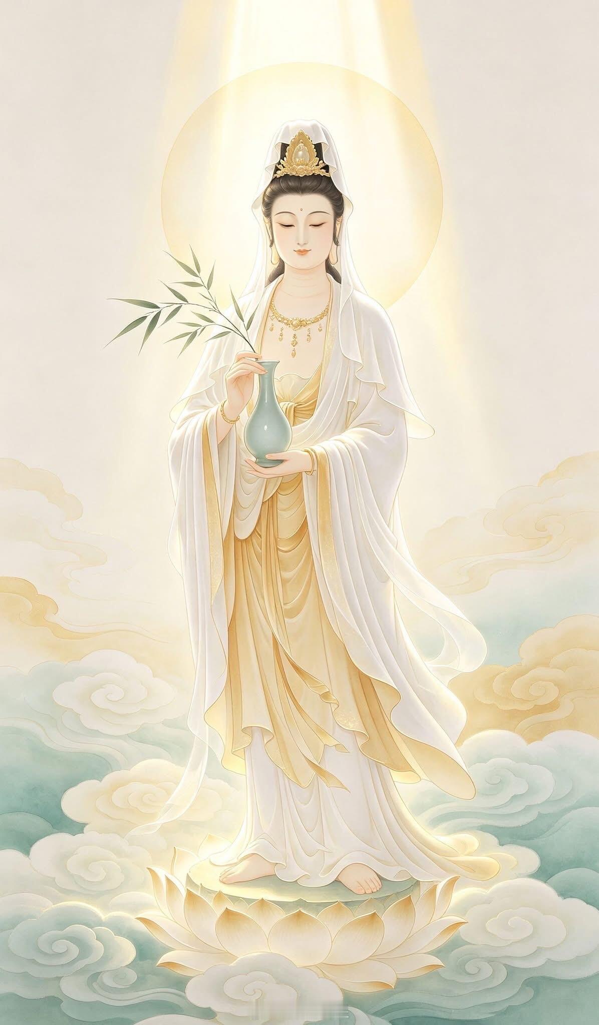 南无观世音菩萨刷到就许个愿吧 心诚则灵 ​​​