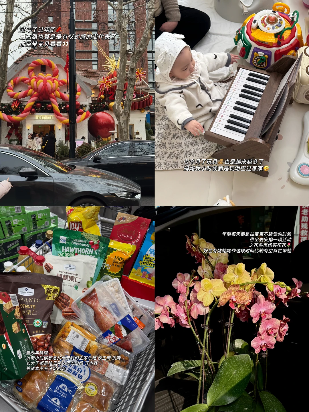 Plog 🐿️人类幼崽的第一个年🏮年前日常碎片