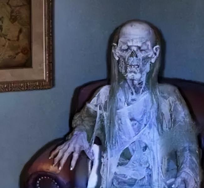 2003年冬天，伦敦一个女人在沙发上断了气。电视机没关，此后七百多天，家中的电视