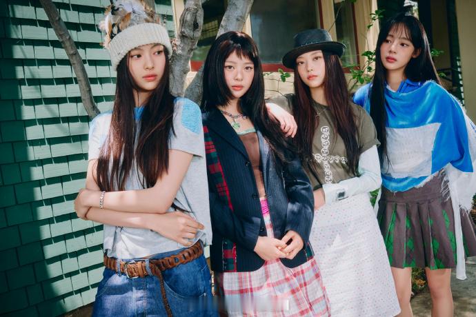 NewJeans更新cha 女孩子们…好想你们， 蛋快回来🍀 