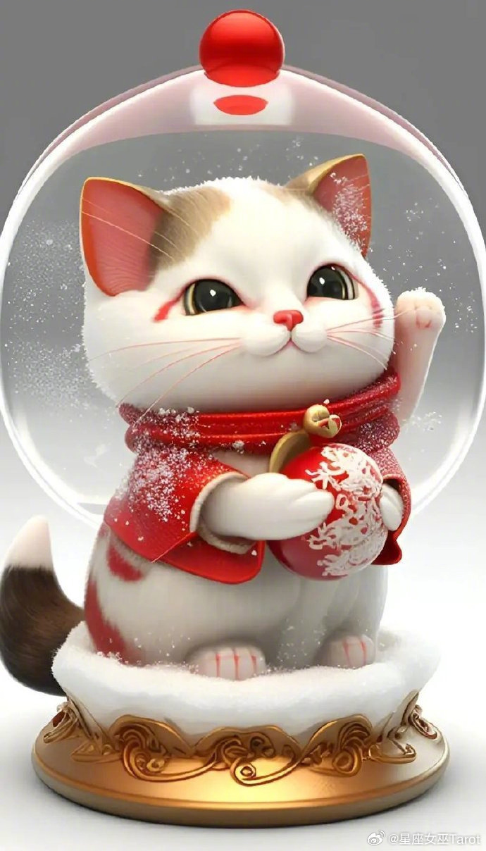 点赞这只【招财猫】，今年的财富花不完~ 