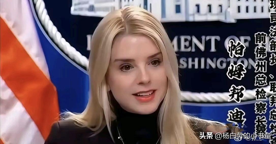 60岁啦还这么美？
美国司法部长帕姆邦迪
可谓又有权又有面子的一个人
美国法律人