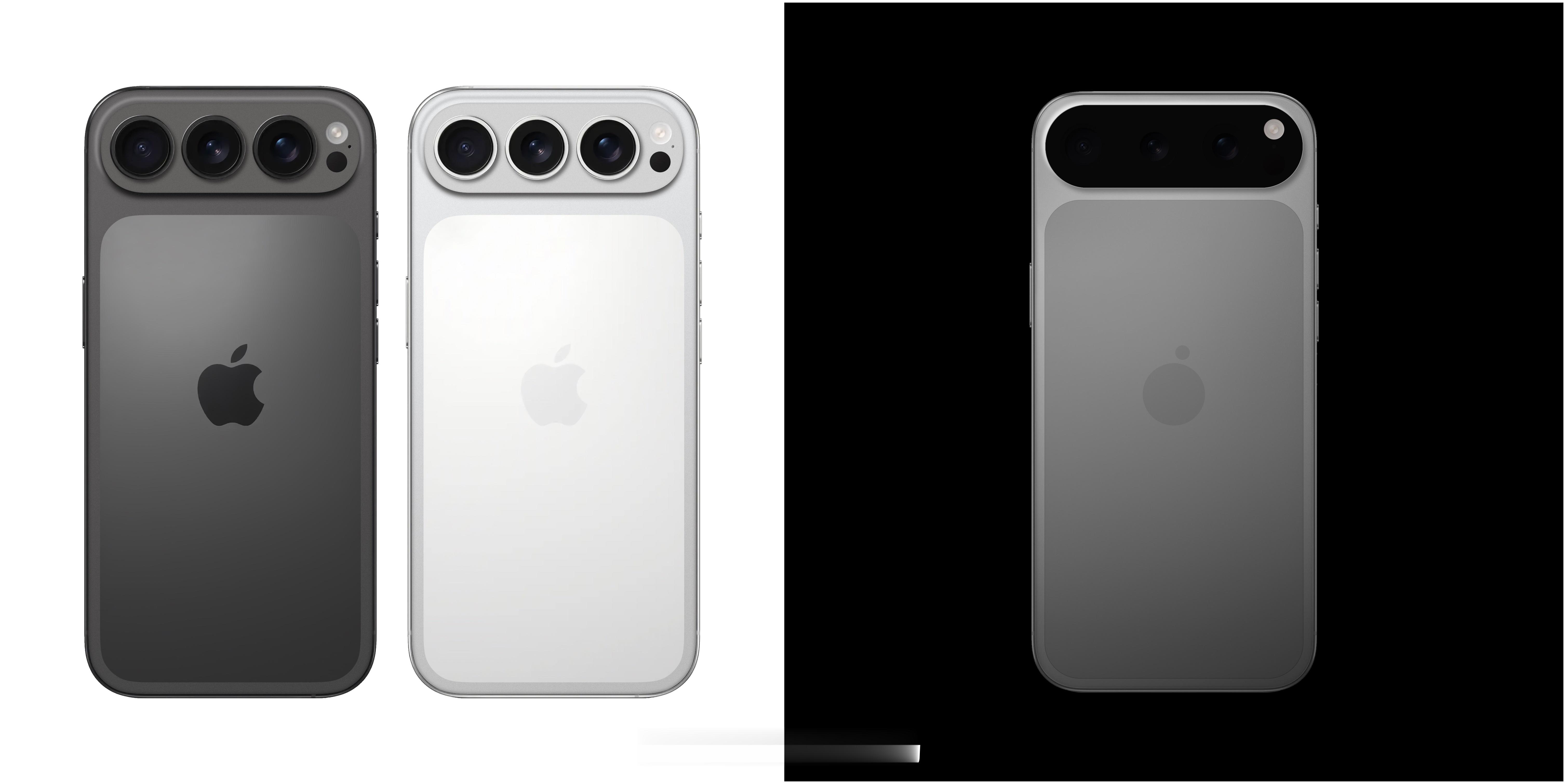 iPhone17ProMax渲染图再曝光 不要哇不要哇，真的要变成这样嘛？除了辨