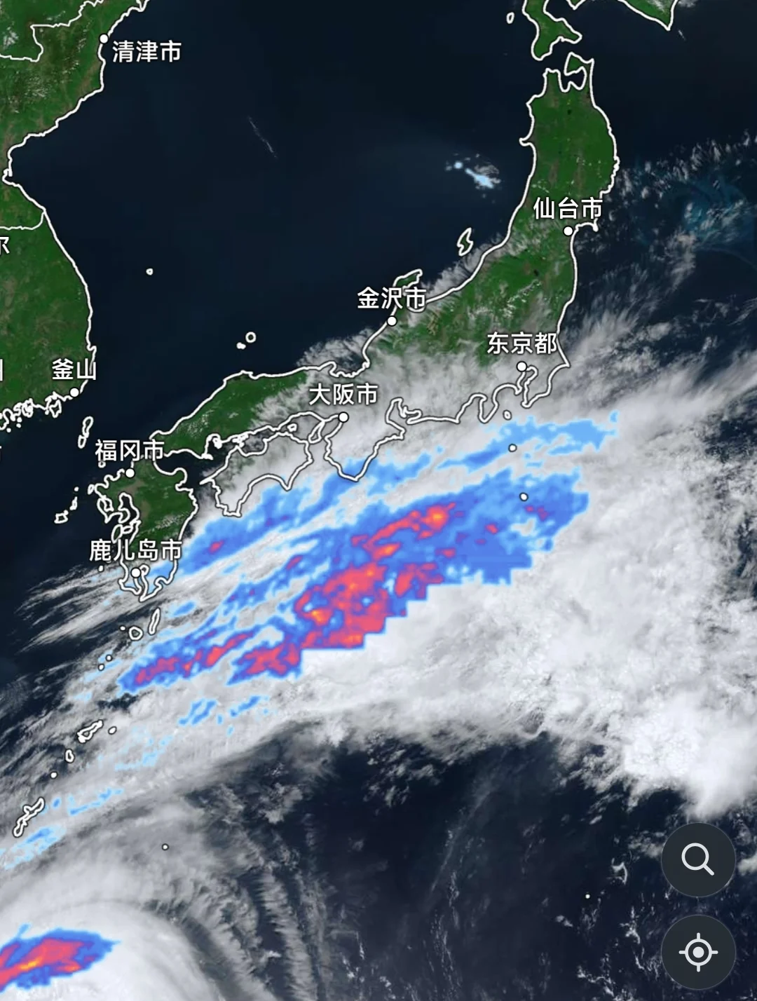 Japan晚霞