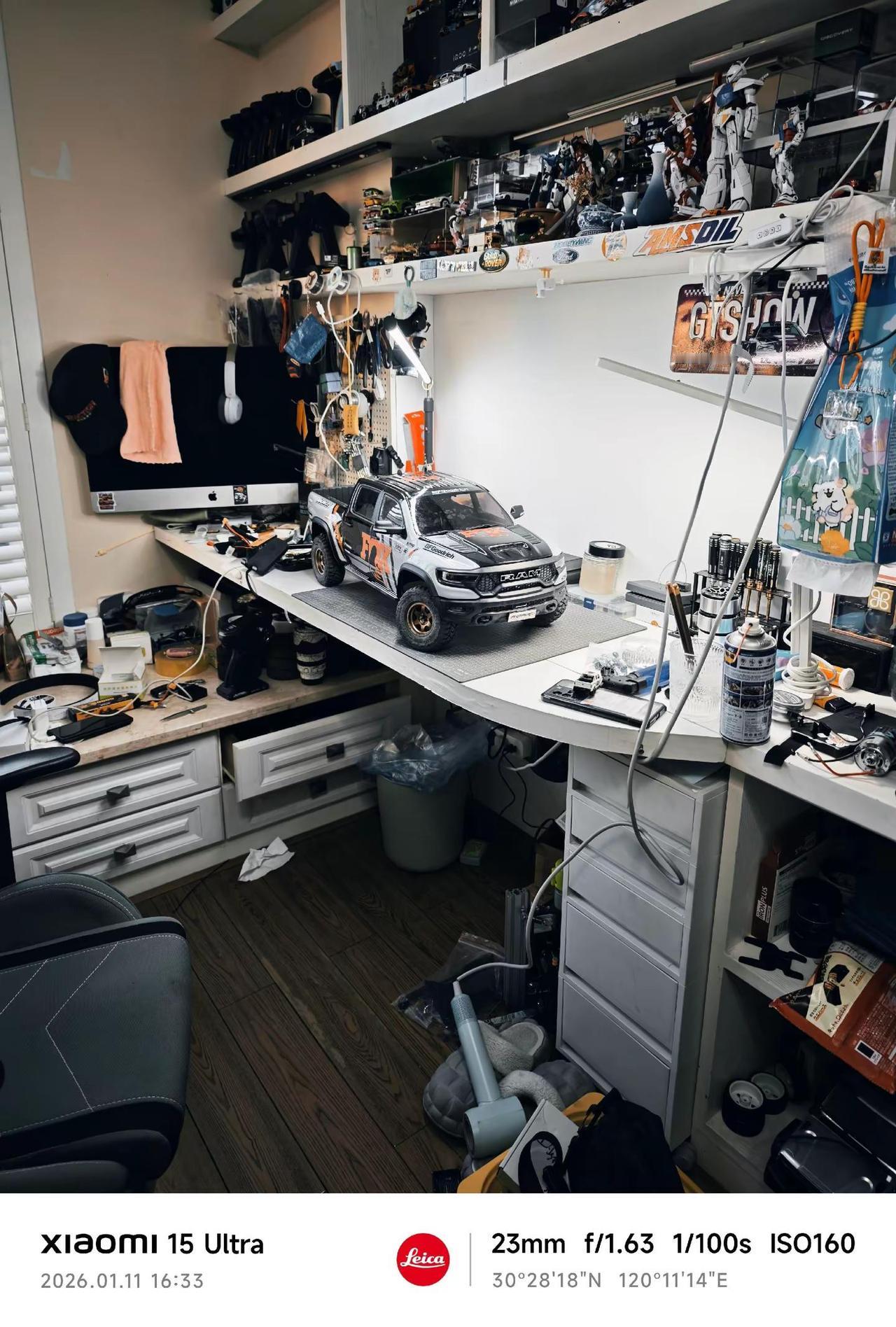 质感。@阿春仿真模研社 km霸王龙 道奇霸王龙 RC遥控车