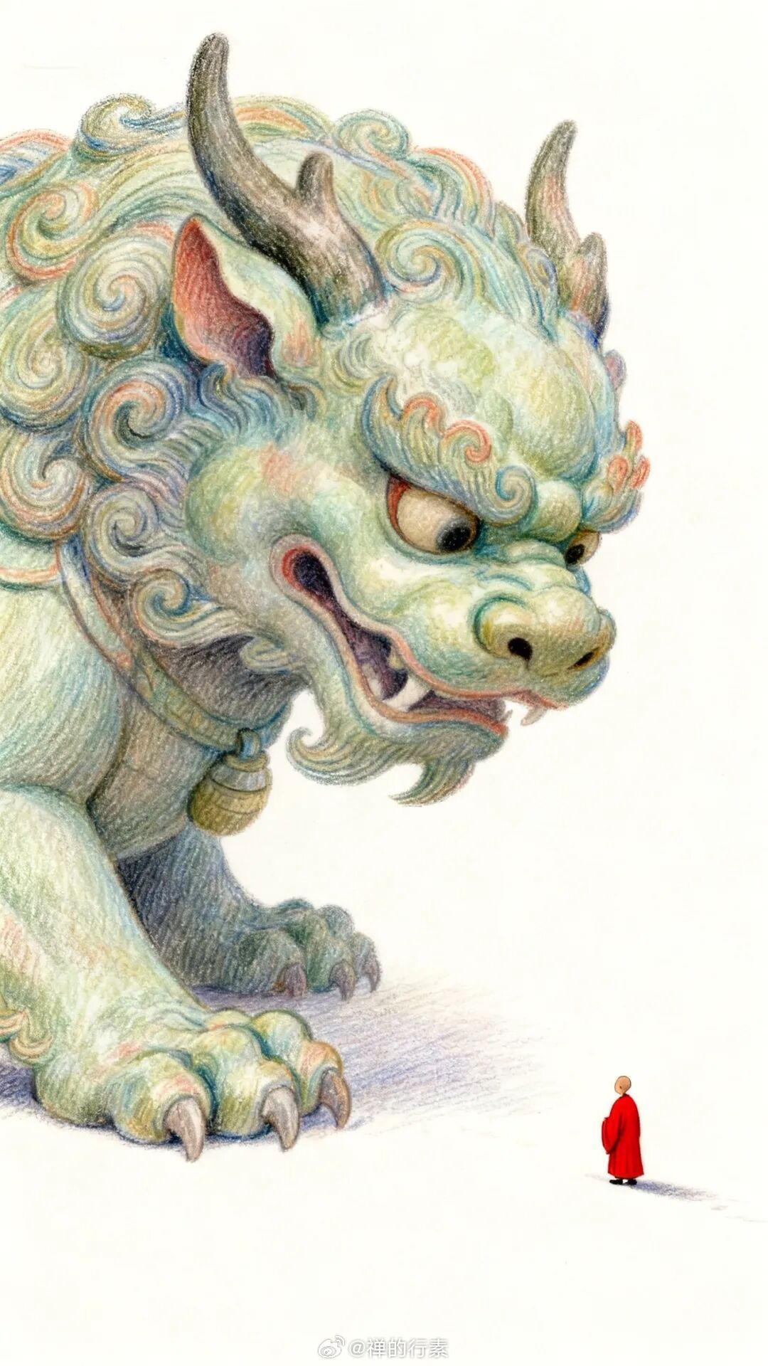 如果瞋患有机可乘，就会原先所具有的慈心和悲心的力量随之减弱，即使修习很长的时间，