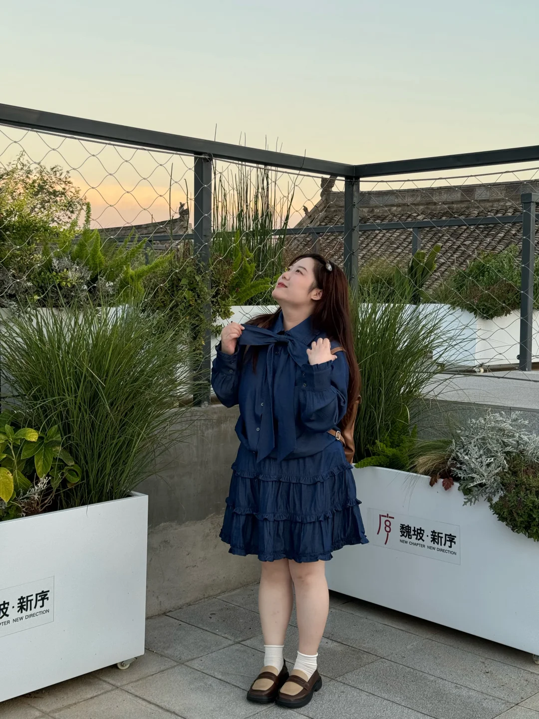 160斤 牛仔套装和秋天适配度也太高了吧！