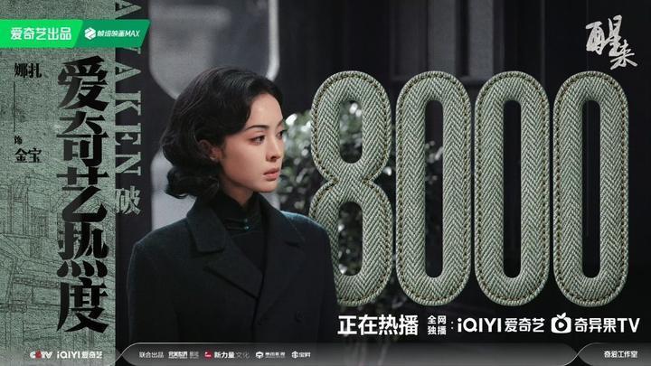 醒来热度破8000醒来破8000  ​醒来热度破8000 ​​​