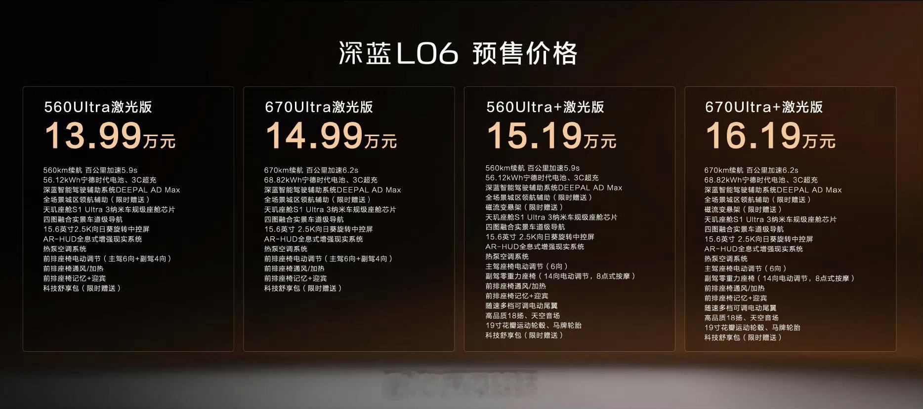 深蓝L06入门满配预售价13.99万这个紫色的是真好看，据悉是刘浩存代言，如果不