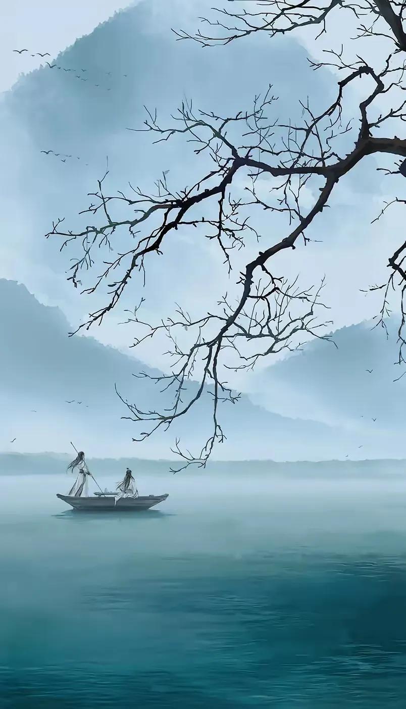 上联：碧海茫茫舟载客；
下联：？？？