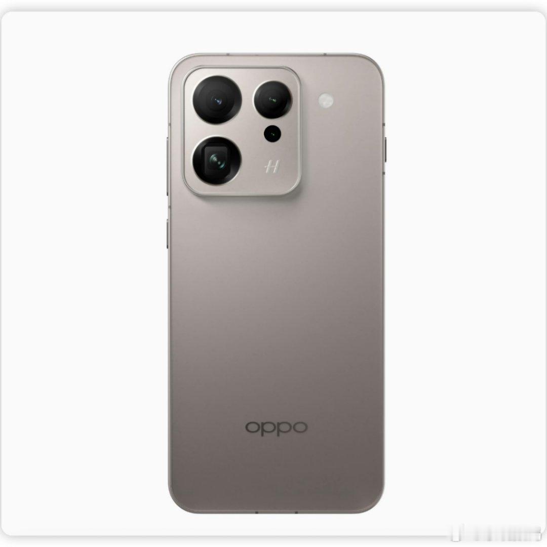 据说这是OPPO Find X9标准版的外观，可能是看习惯了大圆环的镜头模组，这