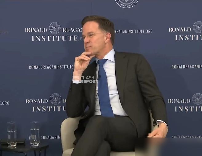 有记者问吕特：你还把特朗普叫作“爸爸”吗？

吕特这反应也太真实了，赶紧拿语言差