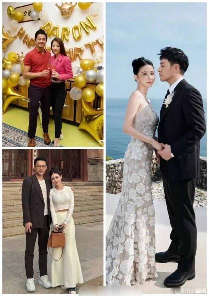 我发现汪小菲 潘玮柏 郭富城 找的老婆怎么都一样……有一种一个培训班出来的感觉[