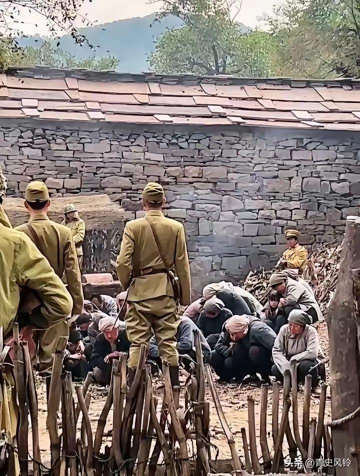 1943年3月，海南五指山地区，一日本兵失足掉下山崖，没有摔死，但摔断了腿，当地