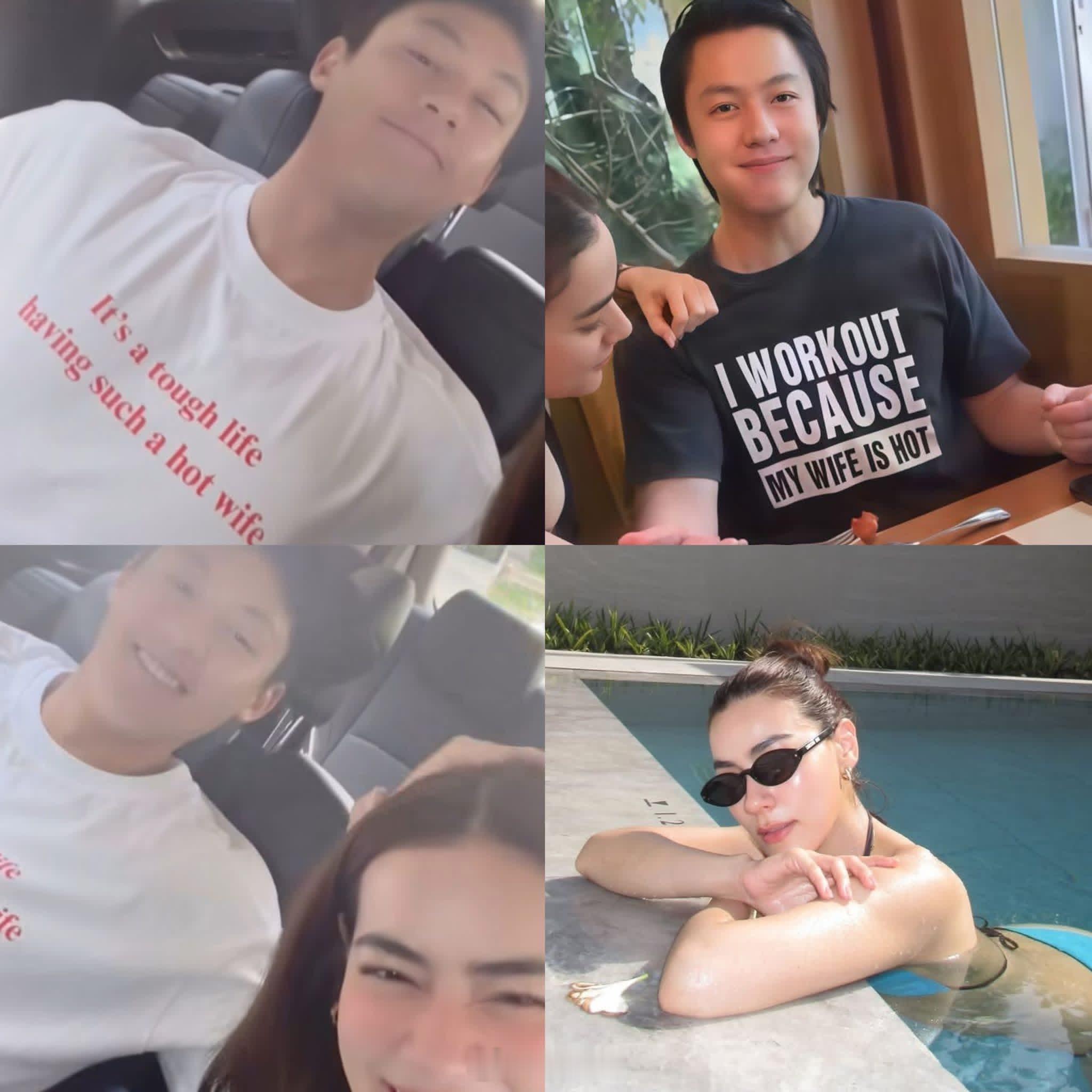 泰星mark花式表白老婆 Mark Prin：我不装了，健身就是为了配得上辣妹K
