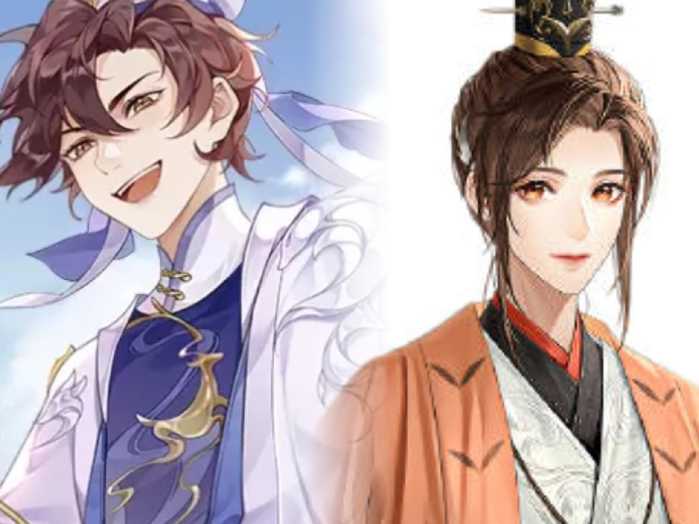 感觉这俩见面三分钟后能原地拜把子#花亦山心之月##代号鸢# ​​​