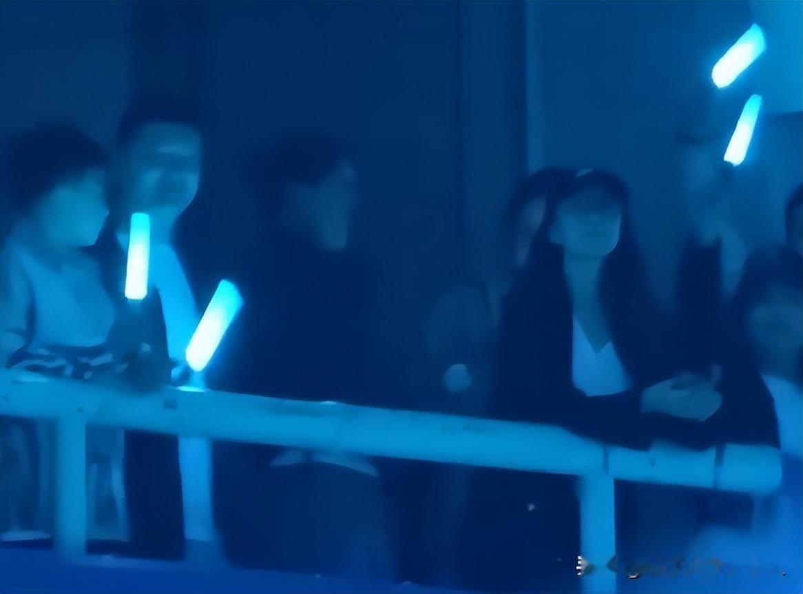 11日，章子怡当晚出现在沌口体育中心体育场包厢，身着白T黑衣，头戴鸭舌帽观看谢霆