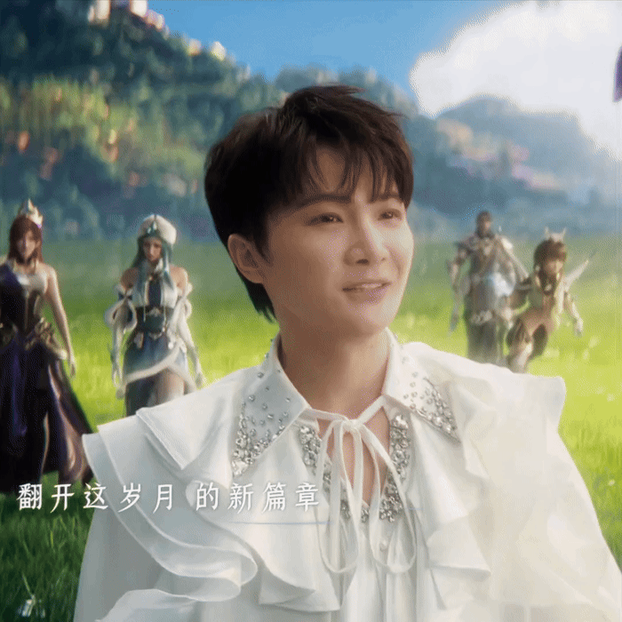 周深 周深苏超现场首唱热烈盛开 【圈宝和米说晚安】当风驱散阴霾，星辰低垂着闪烁，