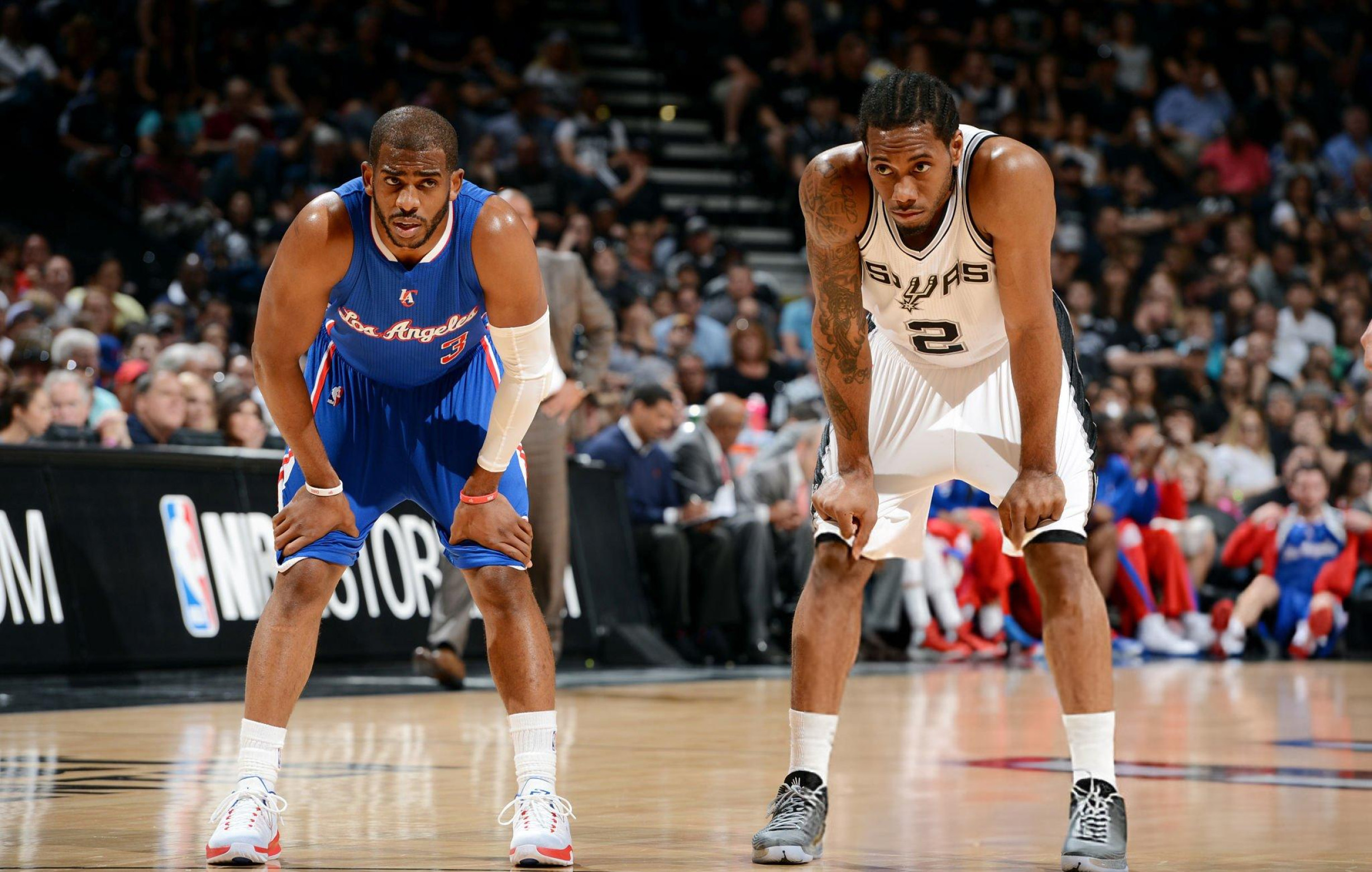 Kawhi Leonard & Chris Paul2015 ⬅️➡️ 2025